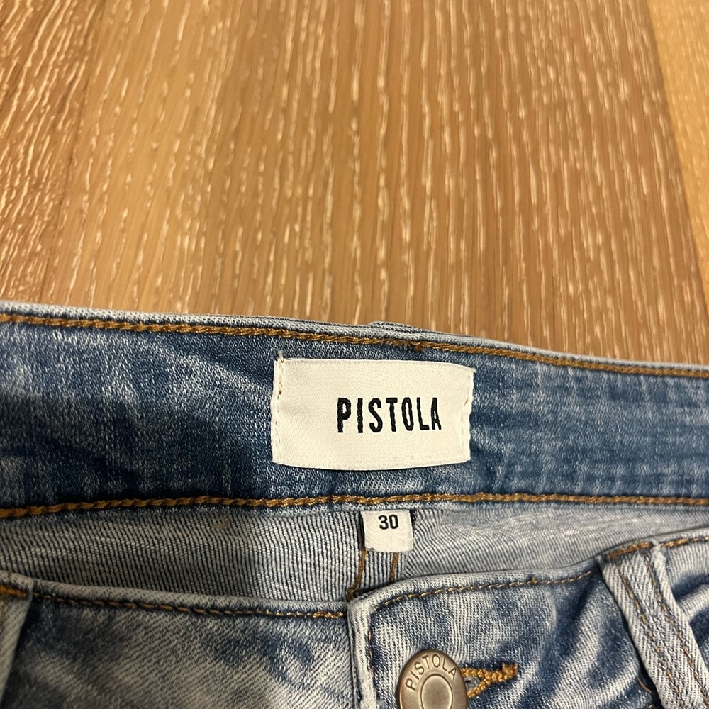 Pistola Arielle Skinny Scissor Cut Hem Jean - Picture 6 of 13